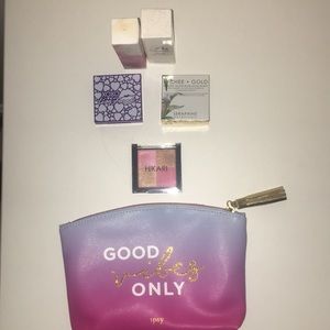 "Good Vibes Only" Ipsy Bag w/ 5 products